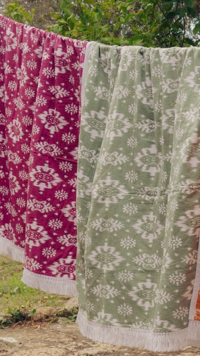 GnB towel - plum maggie