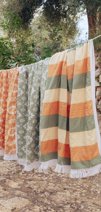 GnB towel - dusty sage maggie