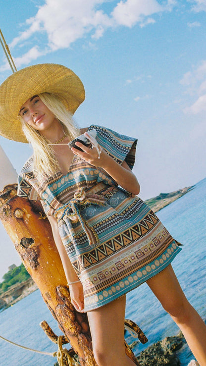 tulum vestido - earth