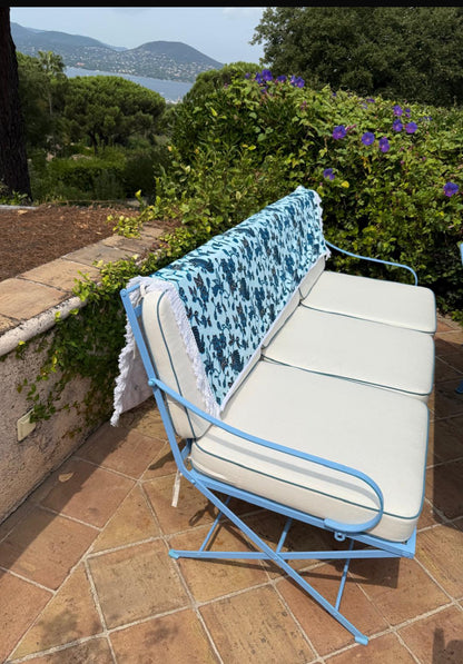 GnB towel - blue marigold