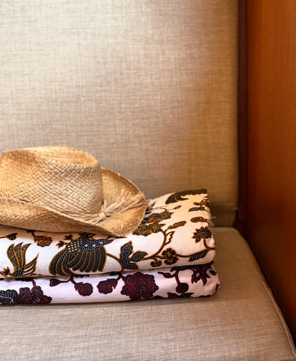 GnB towel - plum marigold