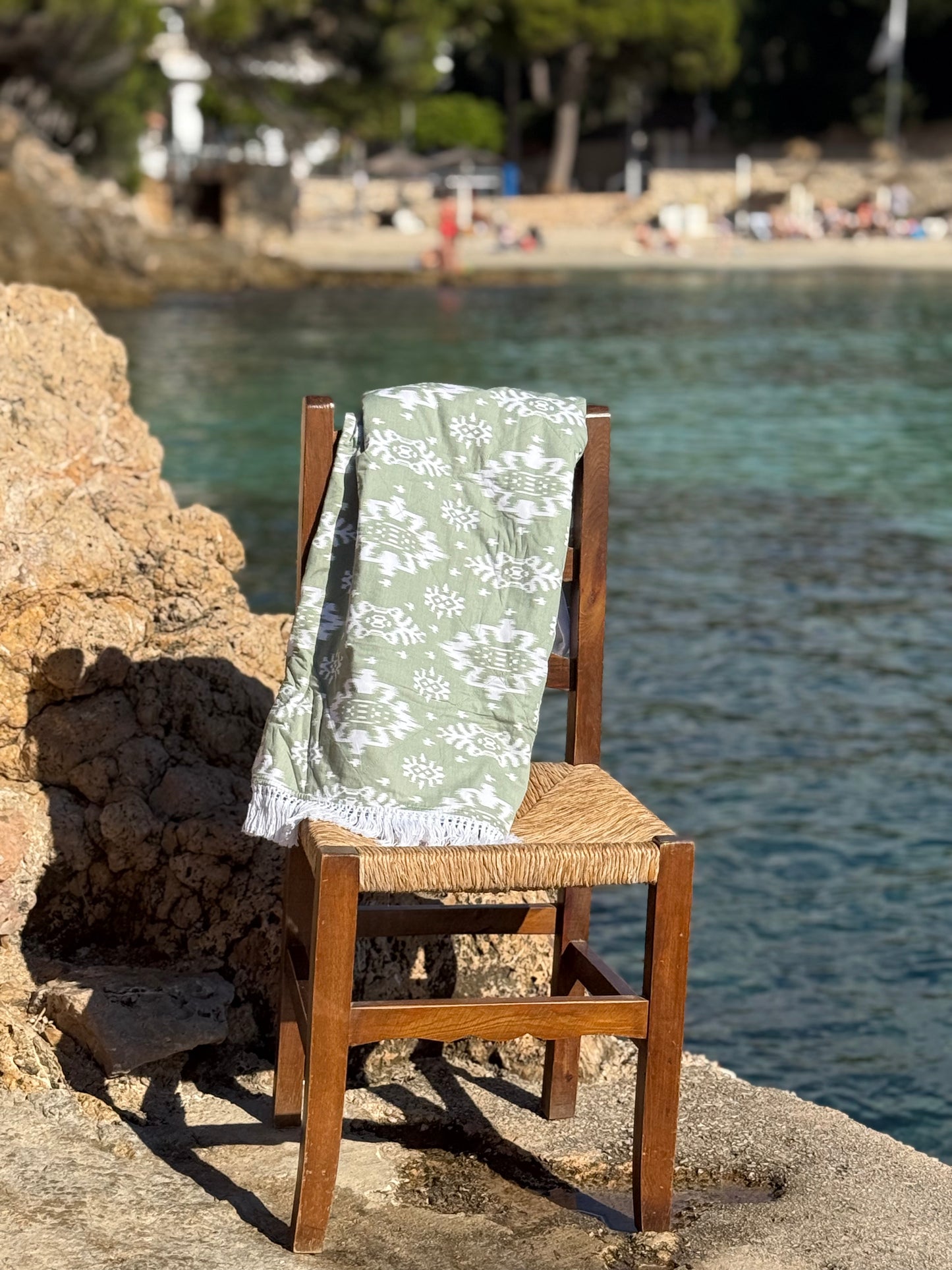 GnB towel - dusty sage maggie