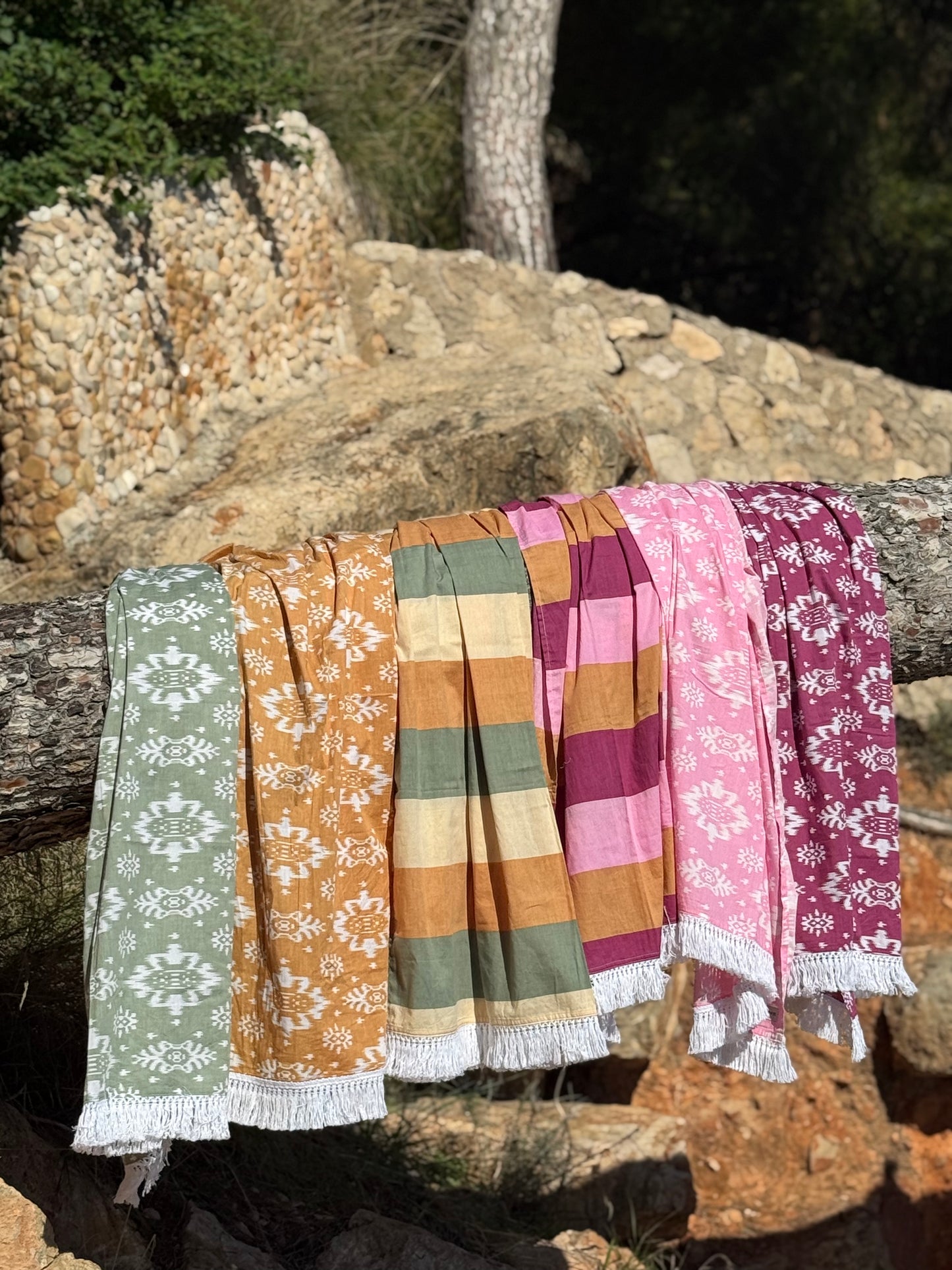 sassle sarong - tobacco