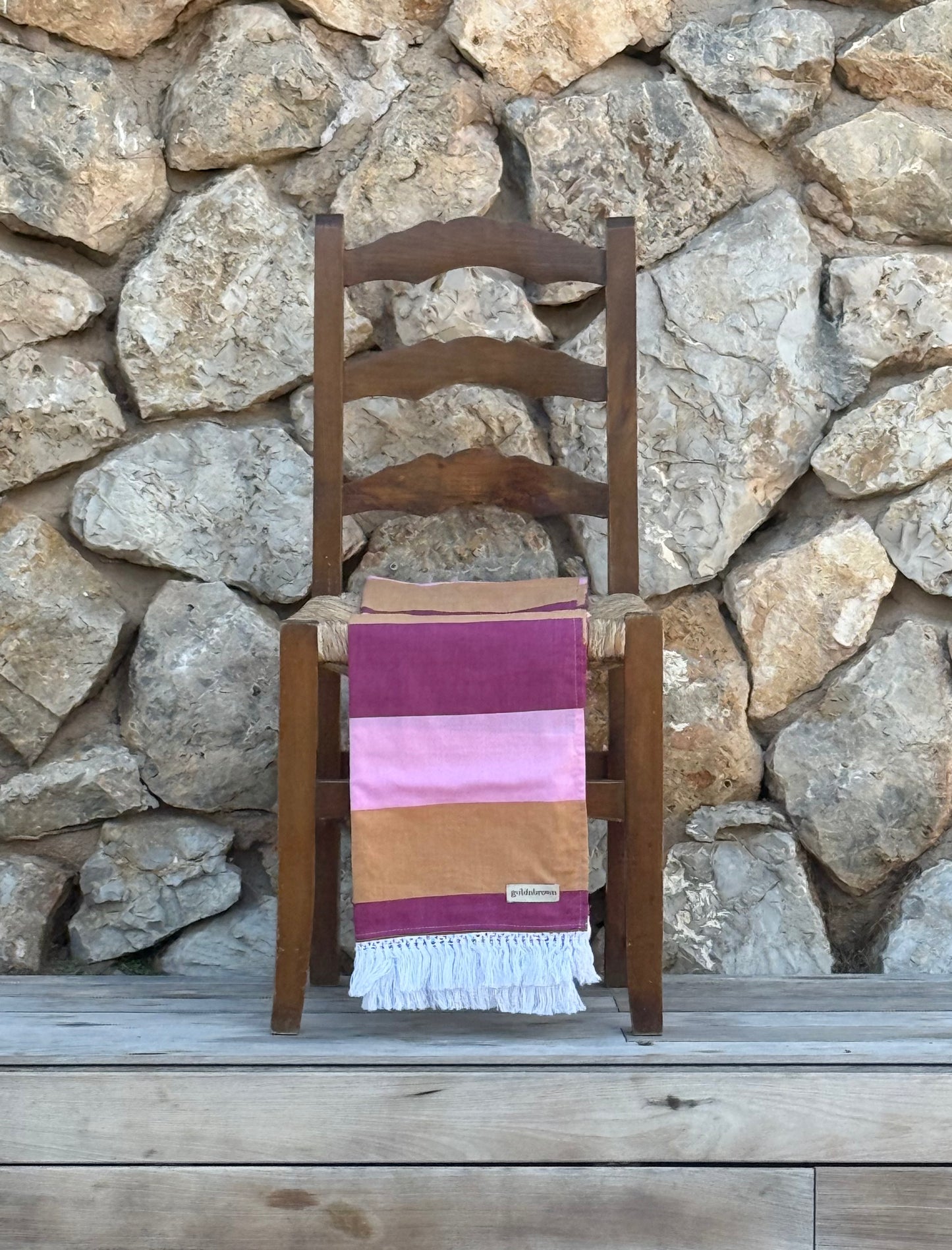 sassle sarong - berry stripe