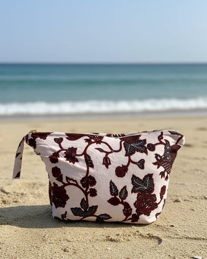 bolsa clutch - blueberry